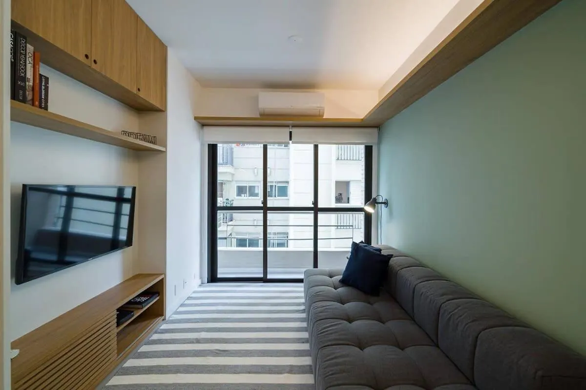 サンパウロBhomy Jardins Novo E Chic Ma308アパートメント アパート サンパウロ