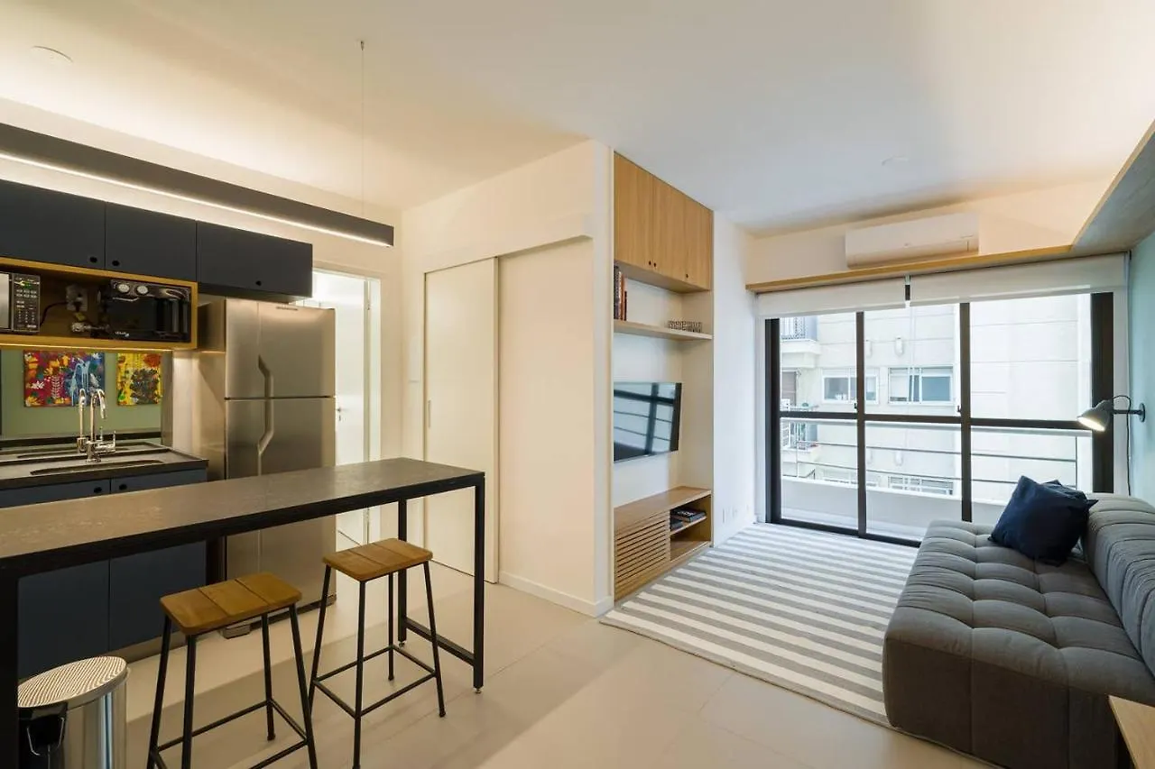 サンパウロBhomy Jardins Novo E Chic Ma308アパートメント アパート サンパウロ